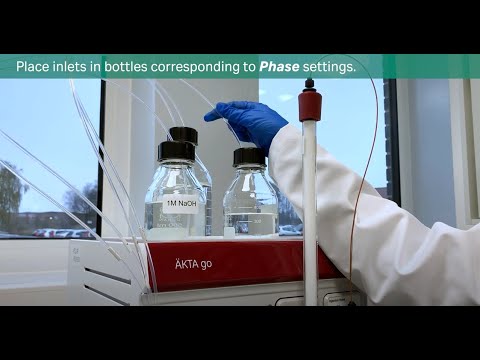 How to video: Column and System CIP on ÄKTA go protein purification system - Cytiva