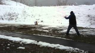 Smith and Wesson 6906 rapid fire!