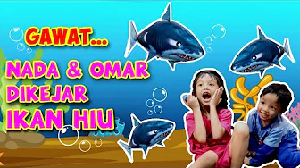 Toloooong .. !! Ada Ikan Hiu | Unboxing Remote Control Balon Hiu Indonesia | Kids Nadomar TV