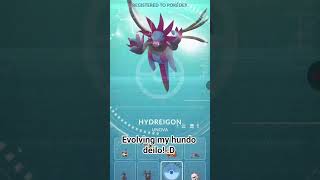 ♦️Evolving hundo deilo!♦️ #pokemon #pokemongo #games
