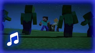 ♪ TheFatRat &amp; Upwind (SavvyFox Music Remix) (Black Plasma Studios) (Minecraft Music Video)