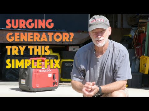 Video: Waarom piekt mijn Honda-generator?