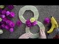 3D Tissue Paper Flowers Number - DIY Birthday Decorations Ideas