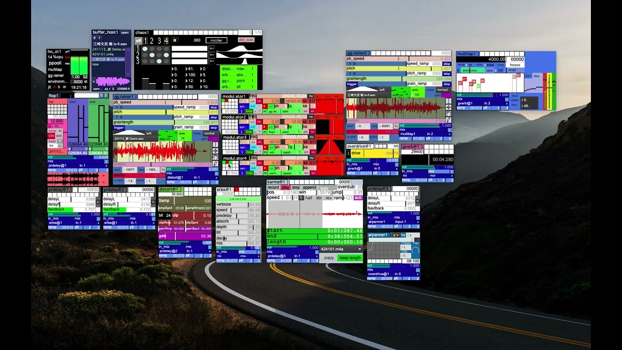 max/msp ppooll patching
