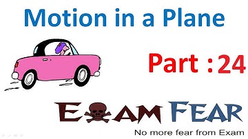 Physics Motion in plane part 24 (Height of Projectile) CBSE class 11