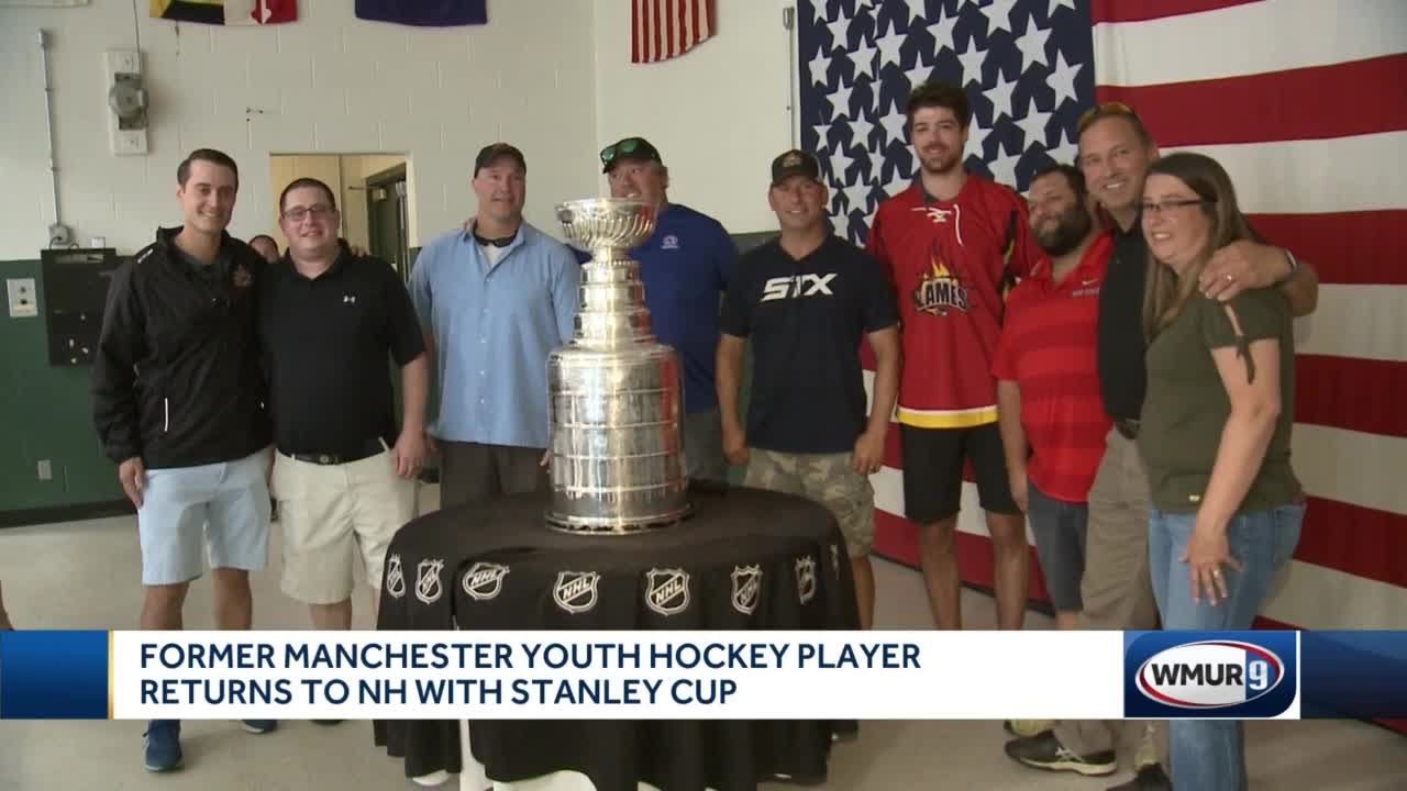 new hampshire commons Blues forward brings Stanley Cup back to Manchester