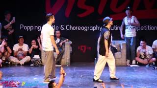 Hoan vs Kite   Dance Vision vol 3 Popping Battle Semi Final