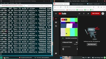 Live Stream to YouTube using FFMPEG & Looping the video