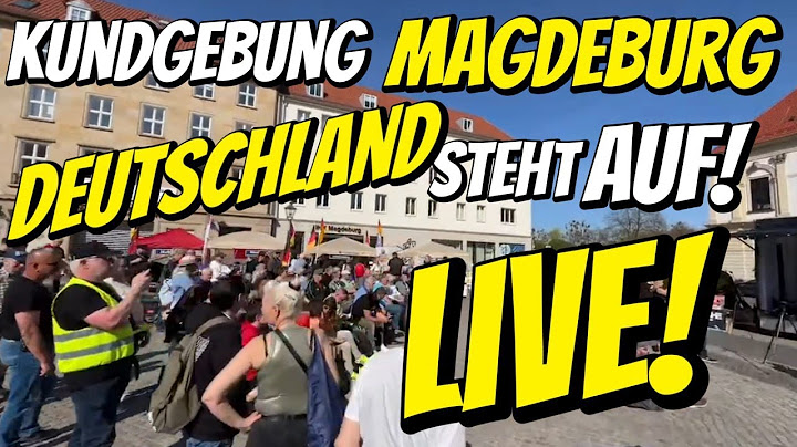 LIVE ❗️Deutschland steht auf 🇩🇪 Magdeburg Kundgebung & Demo - Politik Frieden Volksentscheid AfD