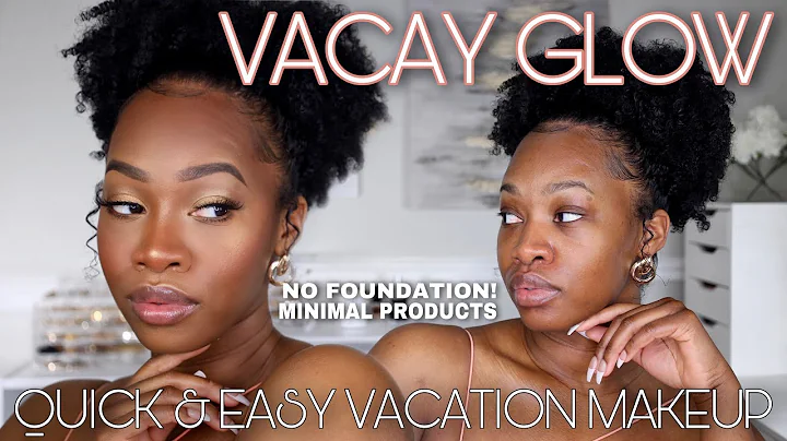 Quick & Easy VACATION Makeup (NO FOUNDATION!) | Maya Galore