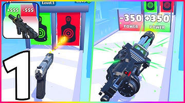 Weapon Master: Gun Shooter Run Merge Guns, Craft & Shoot - Gameplay Walkthrough Part 1 (Android,iOS)