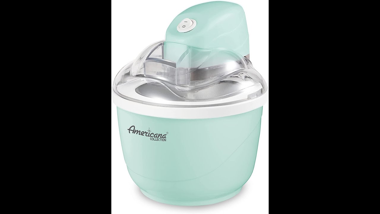 Americana 1qt. Elcteric Ice Cream Maker with Quick Freeze Bowl