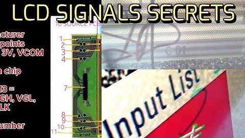 SECRETS to FIX LCD TV PANEL GATE SIGNALS #ledtvpanelrepair #electronics #techtips