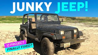 My Friend Borrowed My Broken Jeep YJ Wrangler Project And... Fixed It?