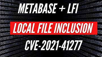 Metabase | Local File Inclusion | LFI | CVE-2021-41277