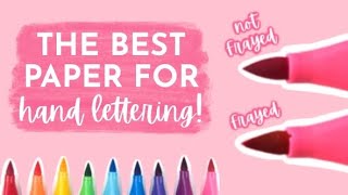 The Best Pens, Paper, and Supplies for Hand Lettering – Hand