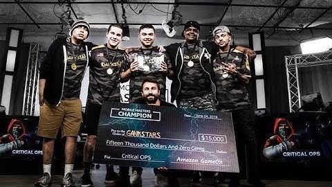 Four years ago we won the biggest Critical Ops tournament
