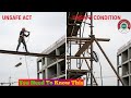  Unsafe Acts &amp; Unsafe Conditions | Major Causes of Workplace Accidents | HSE Training Guide