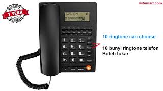 Single Line Phone l Home Telephone l Caller ID Telephone l Telefon Telekom screenshot 5