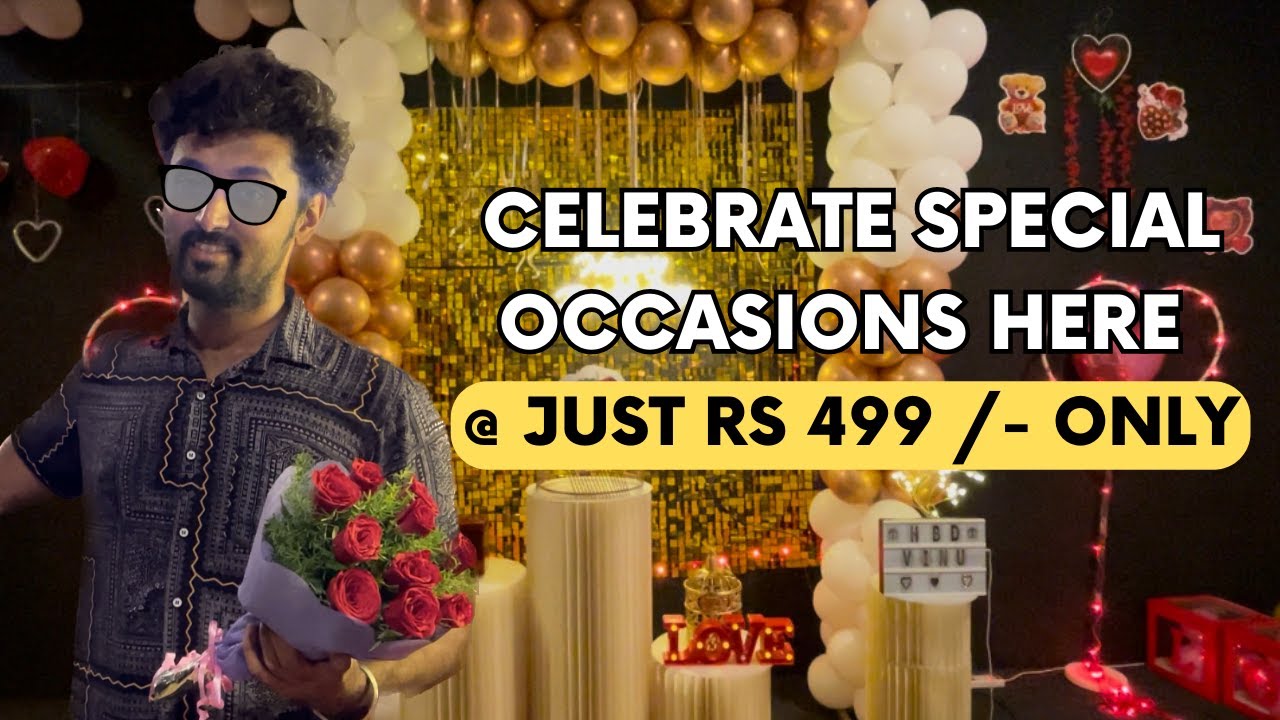 Private theater for birthday celebration in Bengaluru   Rs 499  