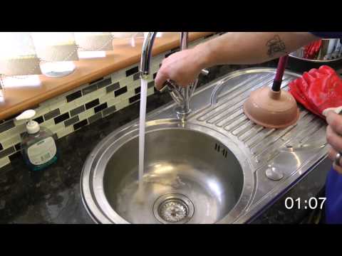 Unblock a sink in 90 seconds  - DALROD Drainage Services