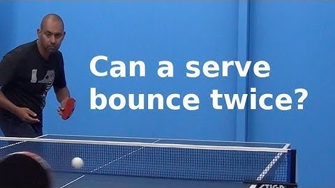 Can My Serve Bounce Twice? | Table Tennis | PingSkills