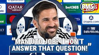 FABREGAS & PAZ: “MAN UTD JOB? I WON'T ANSWER THAT QUESTION!” 😤 Como v Man Utd 🏆 Champions League