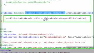 Celebrity SQL Data Base in Flash Builder - in 5 lines (4 of 5) Wealth