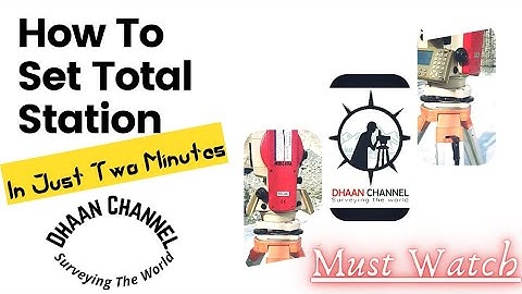 How To Set Total Station | Basic Learning | Kolida | #MAfzalDhaan