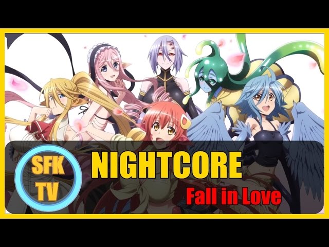 NIGHTCORE - 最高速 Fall in Love [Monster Musume no Iru Nichijou OP] Full Ver. class=