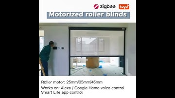 Indoor Motorized Roller blinds