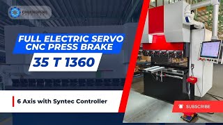 Full Electric Servo CNC Press Brake 35T1360 CH60T