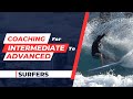 Virtual coaching  surf tips for intermediate  advanced  expert levels