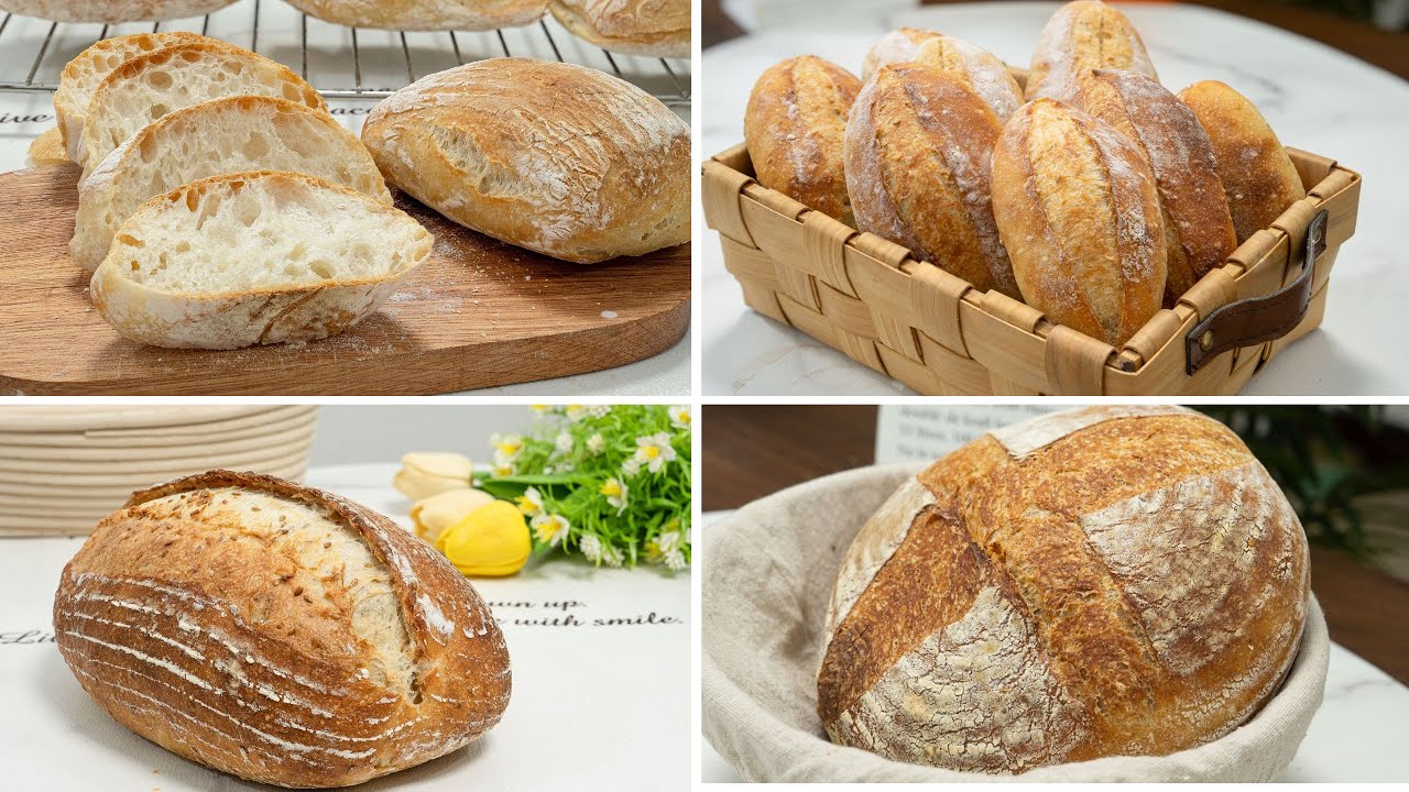 Stop buying bread! 4 must-try bread recipes