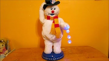Gemmy - Spinning Snowflake Frosty the Snowman