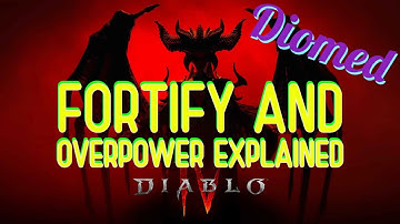 Diablo 4 Fortify and Overpower explained