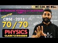 Electrostatics | Part 3 | Target 70/70 | CBSE PHYSICS 2024
