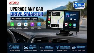 🚗 Turn Any Car Into a Smart Car in Minutes | ATOTO Portable Car Display