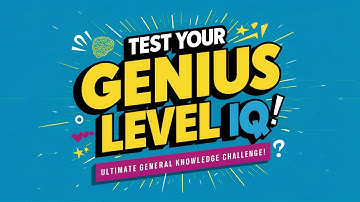 Test Your Genius Level IQ: Ultimate General Knowledge Challenge! #quizfrenzy #knowledge