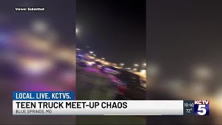 Police war of truck meet-up trouble in Blue Springs