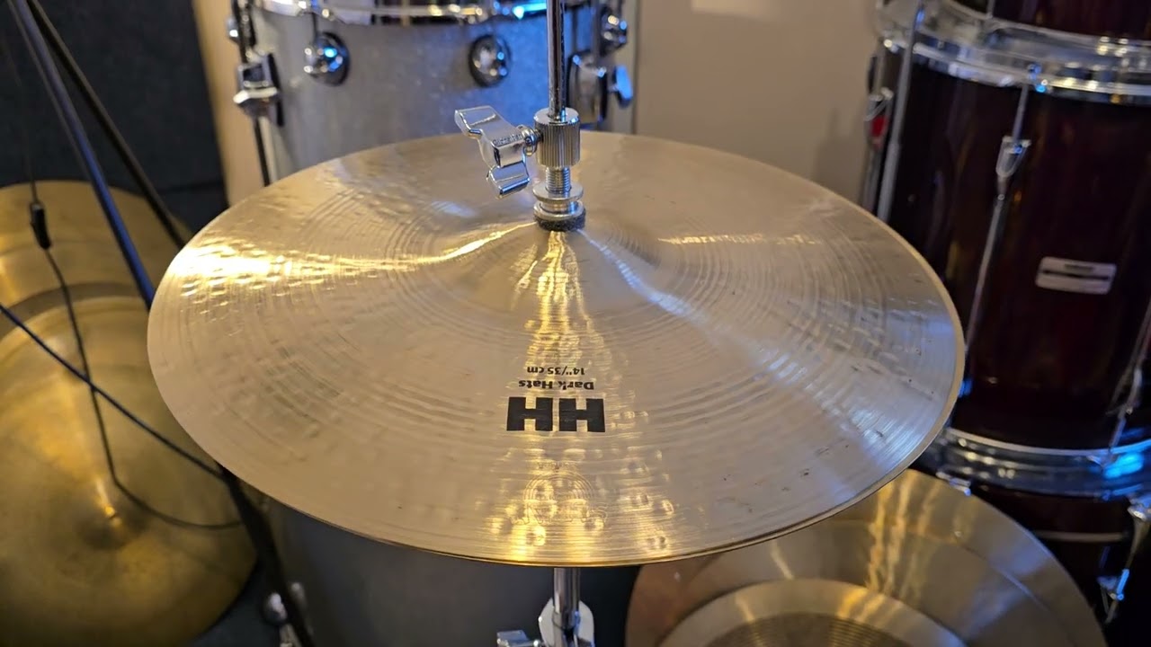 Sabian Hand Hammered HH Dark Hats 14" 840g 1082g