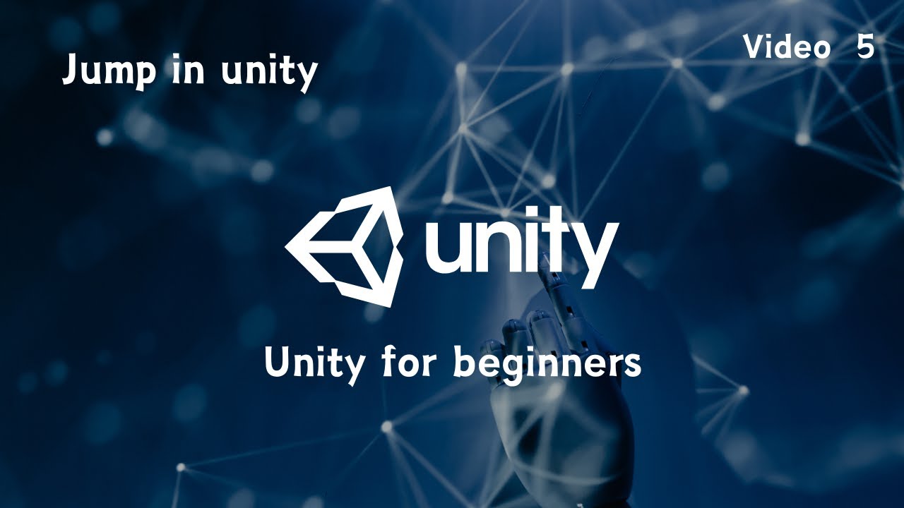 Jump unity 2d #unity for beginners - YouTube