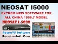NEOSAT I5000 EXTREAM 4K NEW SOFTWARE FOR ALL MODELS / BY DISH MASTER