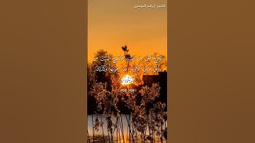 سورة الروم من  آية 16 إلى آية 20 بصوت الشيخ ياسر الدوسري♥♥