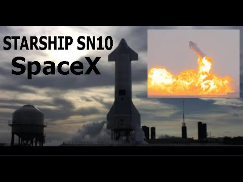 Starship SN10 успешно сел вертикально. Взрыв ракеты компании SpaceX. Провал или успех.