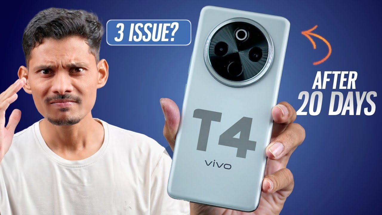 Vivo T4 Review After 20 Days - 3 Problems?? 😱
