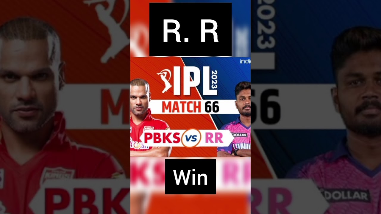 PBKS VS RR 