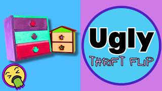 Throw-up to Glow Up  #7 ||  Ugly Thrift Flip