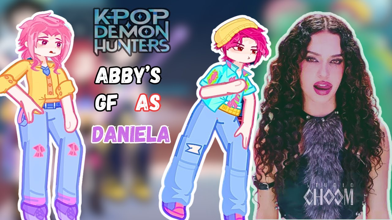 K-pop Demon Hunters React To Abby's GF As Daniela From Katseye 😍✨ Part2 || Gacha Reaction