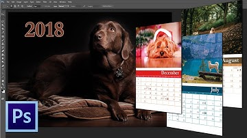 How to create a calendar in Photoshop